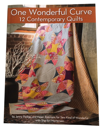 One Wonderful Curve<br> 12 Contemporary Quilts Book Cover